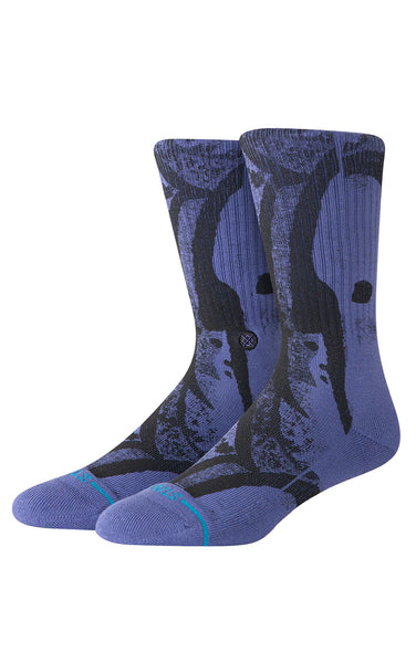 Draper Crew Socks in Indigo