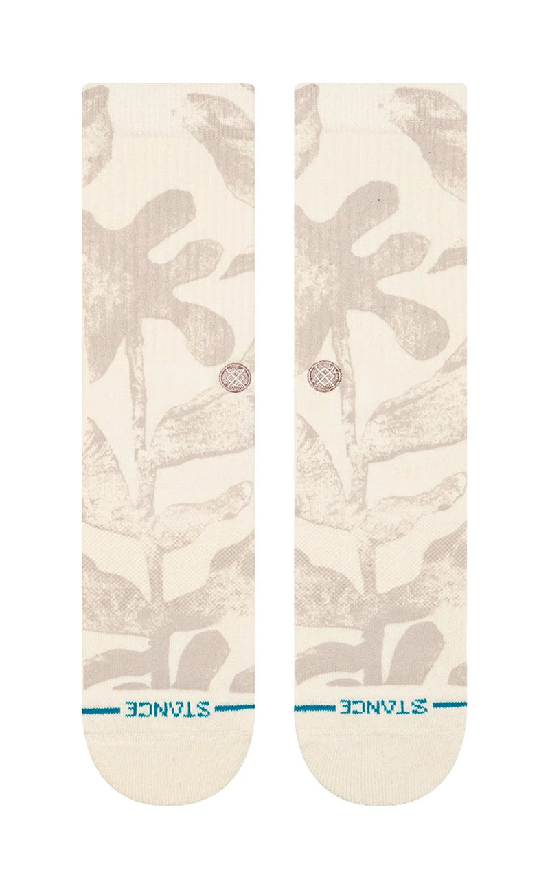 Flora Cruz Crew Socks in Ivory