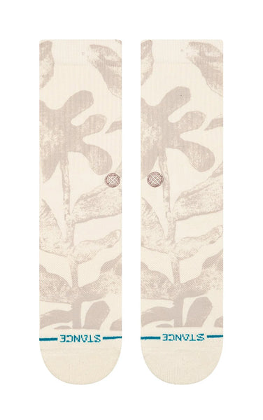 Flora Cruz Crew Socks in Ivory