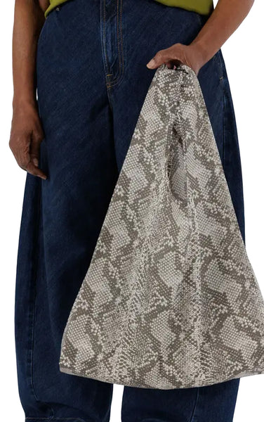 Snakeskin Standard Baggu
