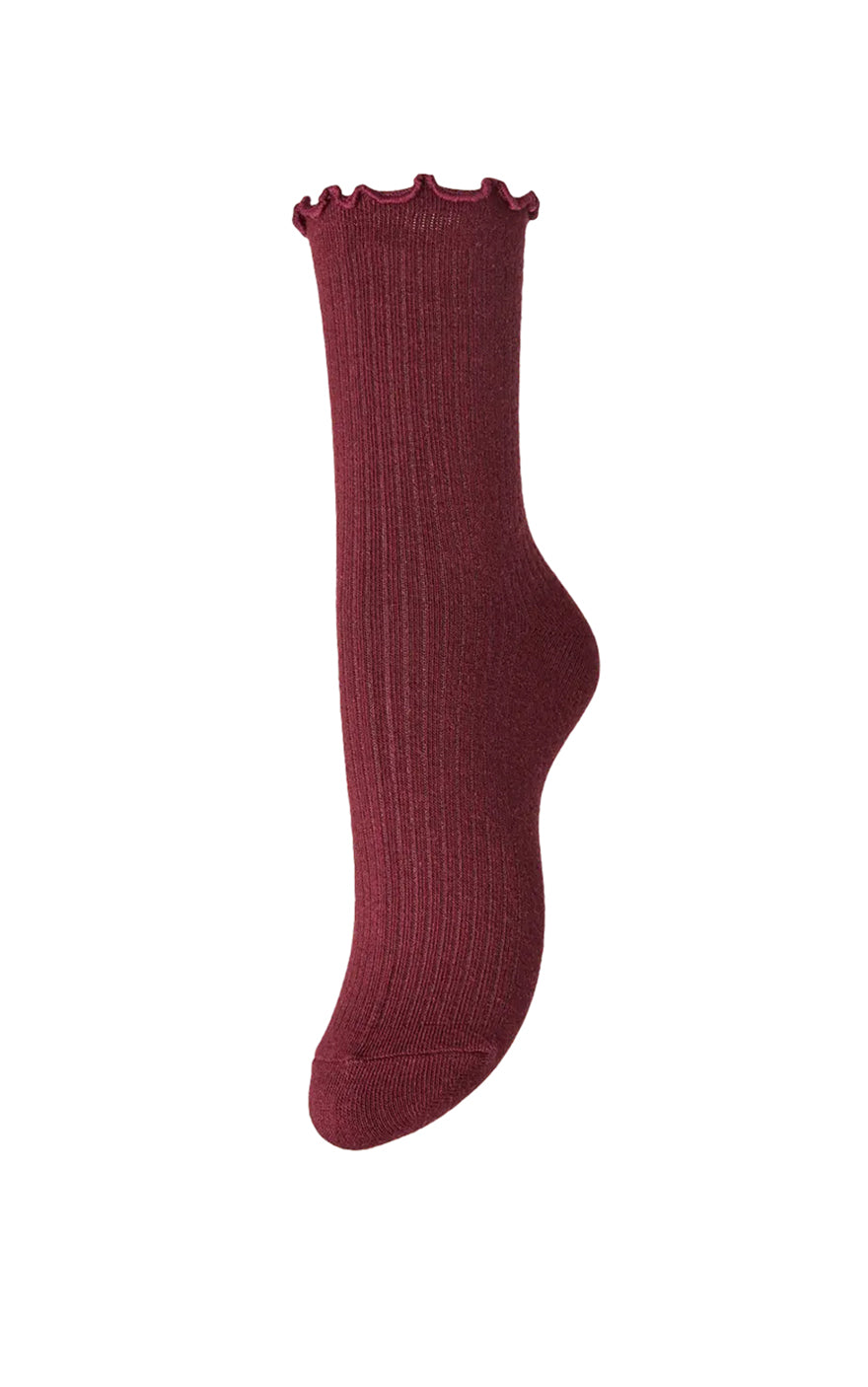 Fia Sock in Tawny Port