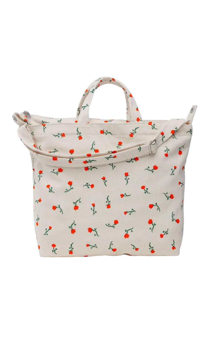 Horizontal Zip Duck Bag in Painted Wildflower