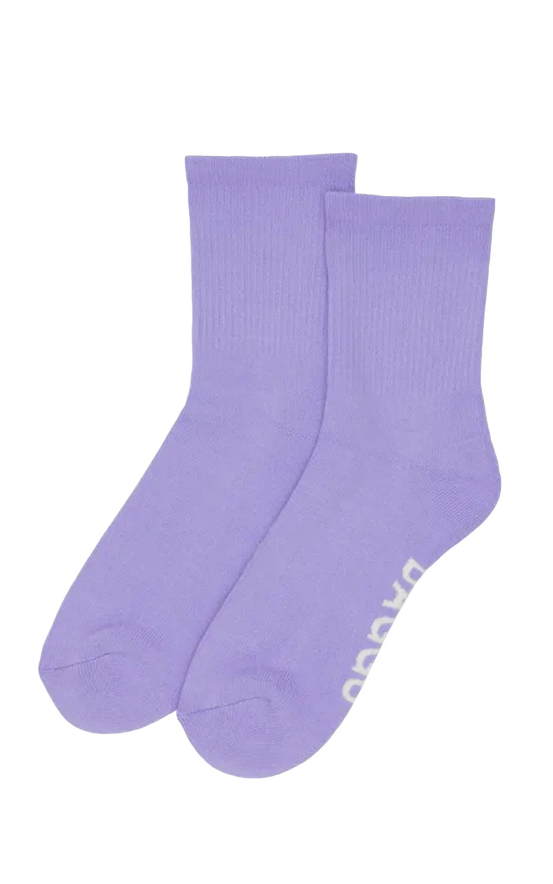 Ribbed Sock in Wisteria