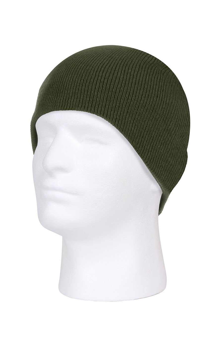 Skull Cap in Olive
