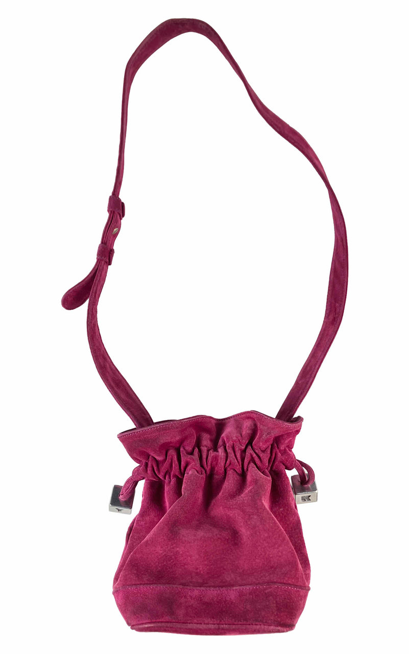 DKNY Fuchsia Bucket Bag
