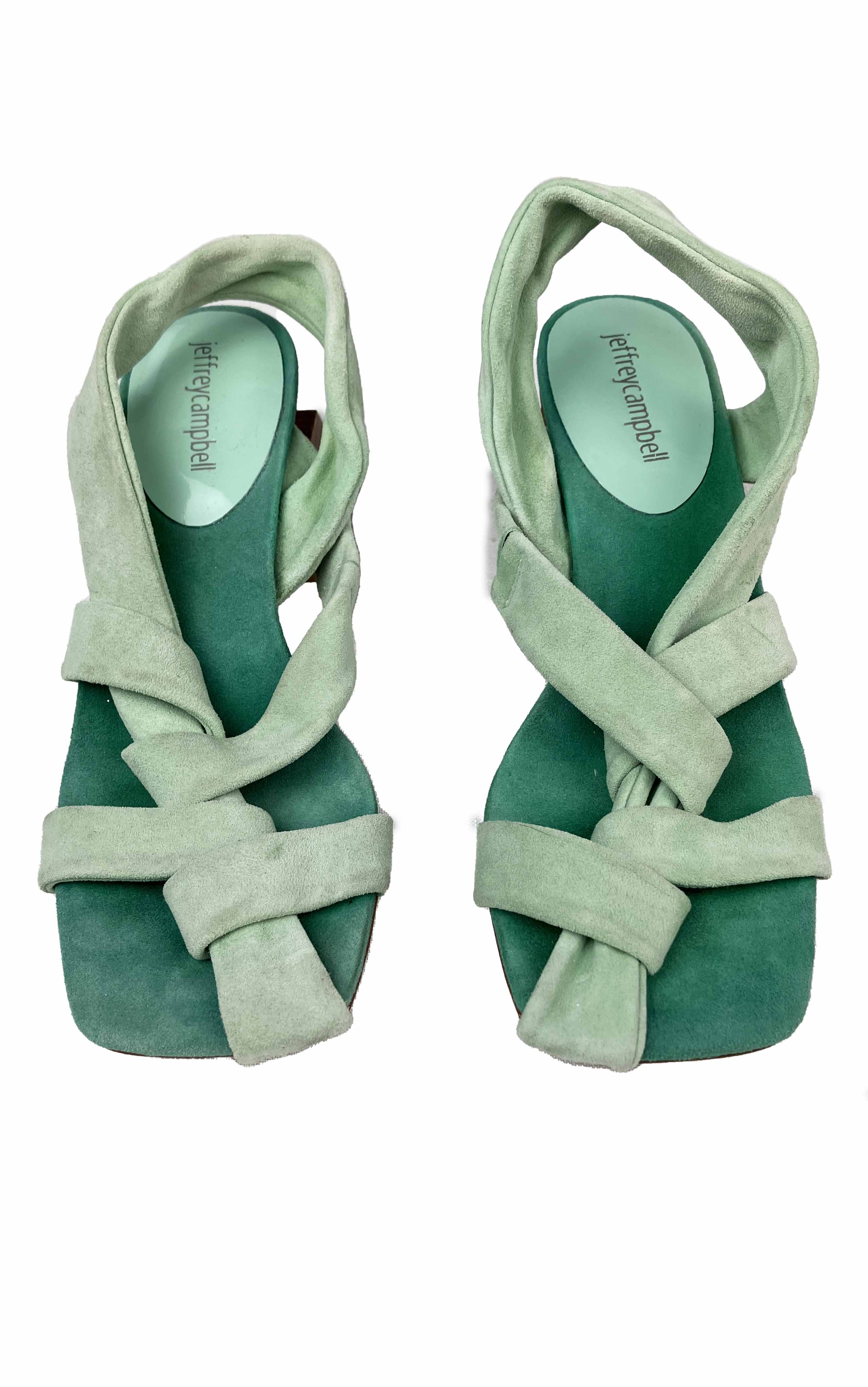 JEFFREY CAMPBELL Architectural Heeled Sandals