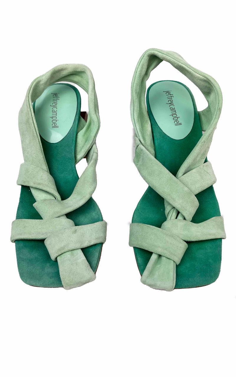 JEFFREY CAMPBELL Architectural Heeled Sandals