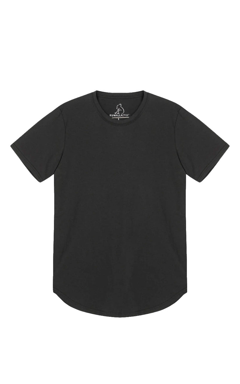 Eazy Scoop Tee in Black