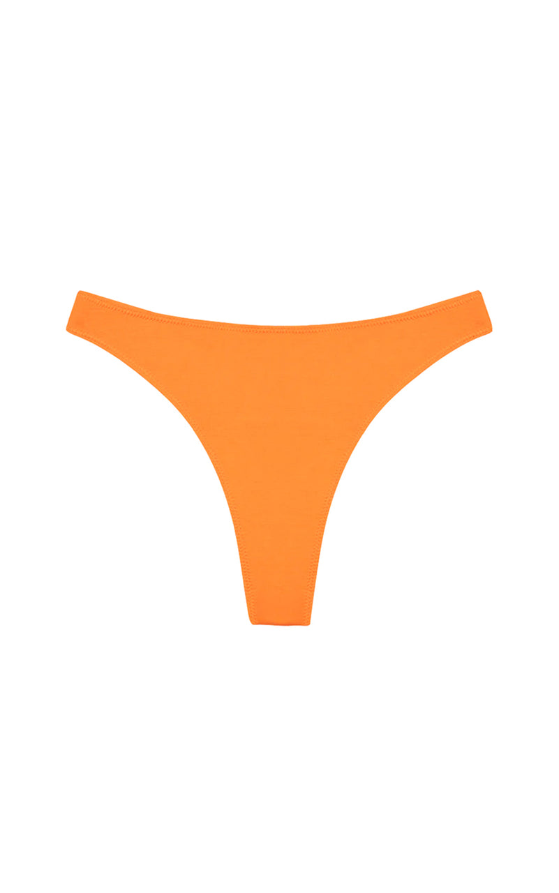 High Rise Thong Undies in Creamsicle