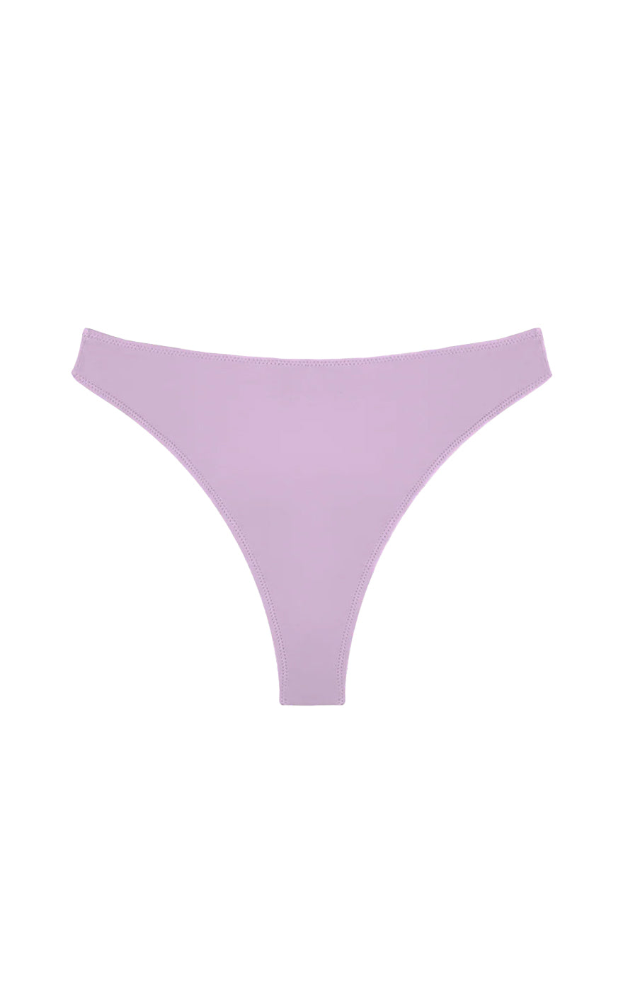 High Rise Thong Undies in Lilac