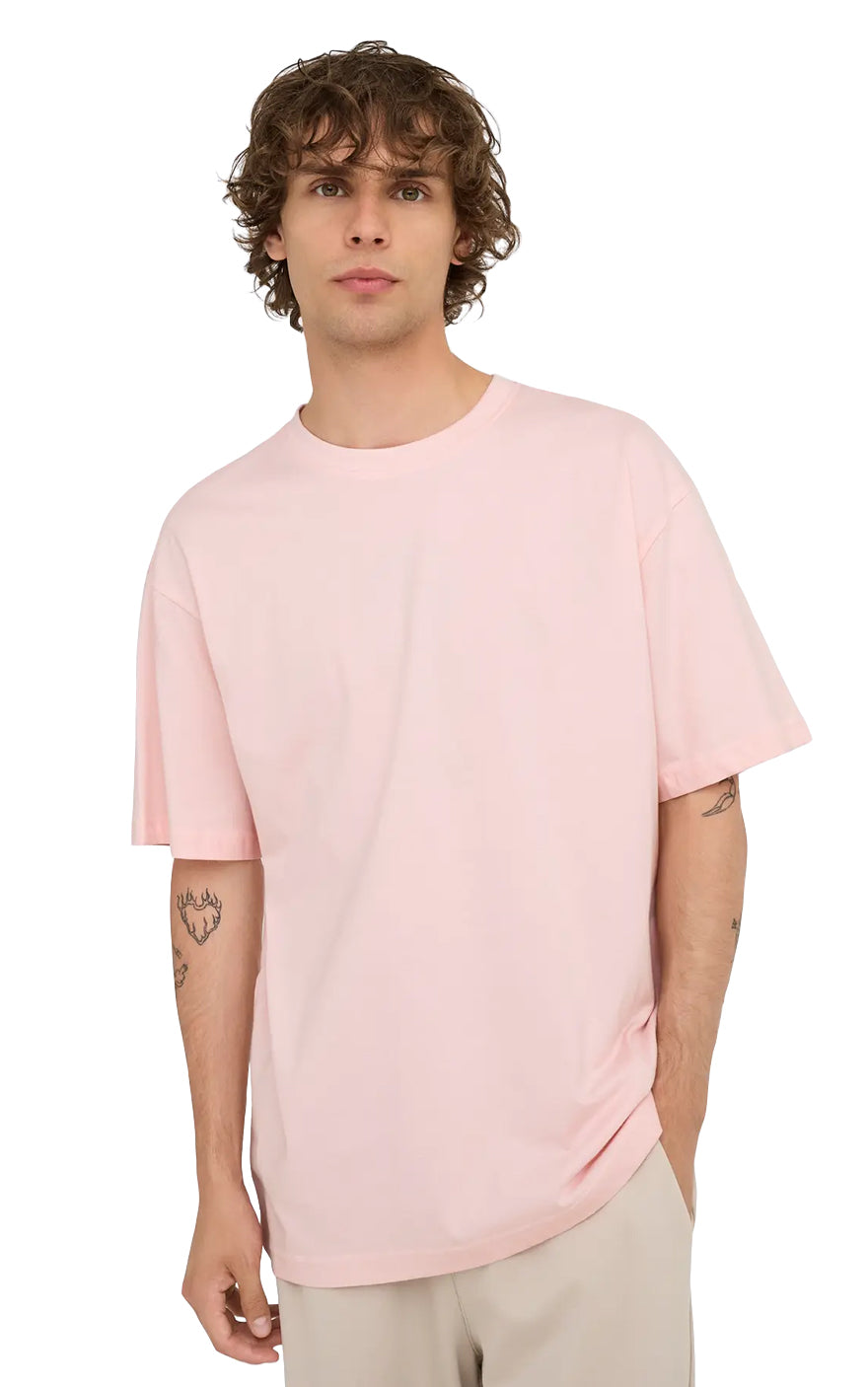 Fred Organic Relaxed Tee in Icy Pink