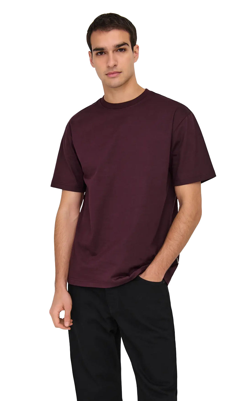 Fred Organic Relaxed Tee in Port Royale