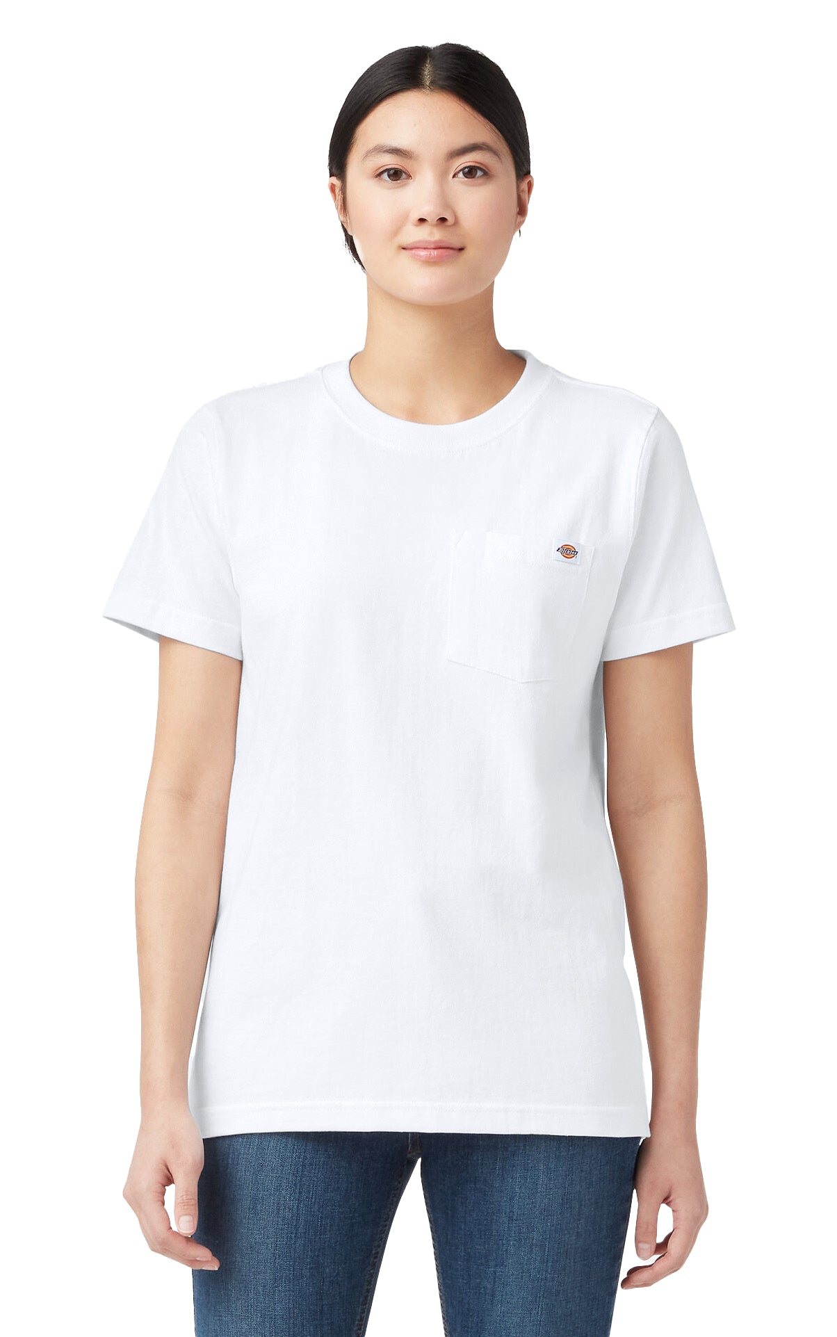 Heavyweight Pocket Tee in White