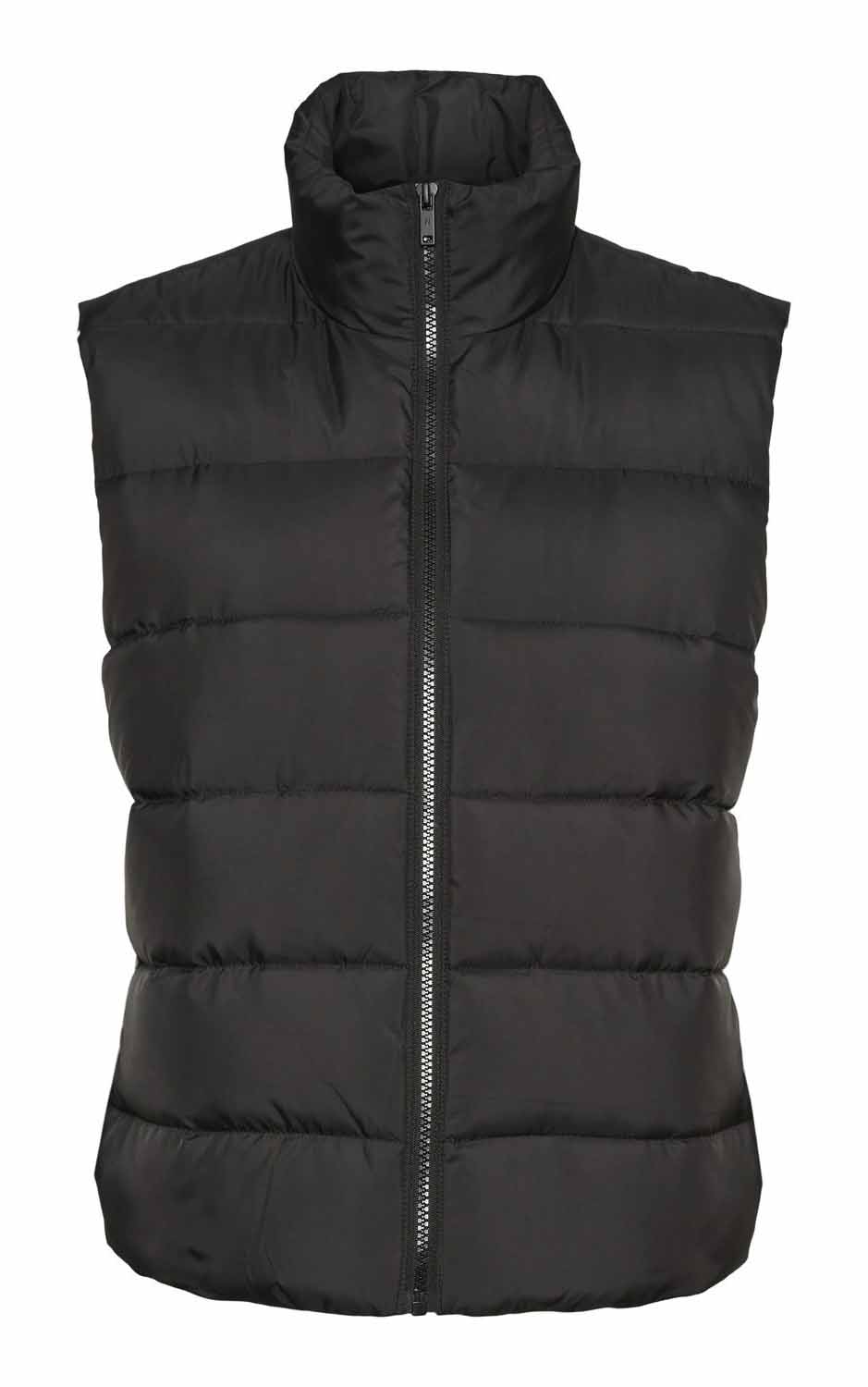 Marcus Puff Vest in Black