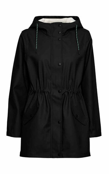 New Ellen Raincoat in Black