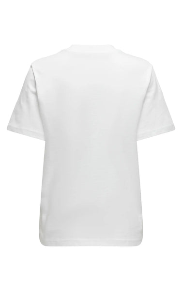 Monja Tee in White