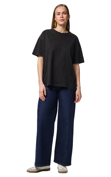 Eloise Tee in Washed Black