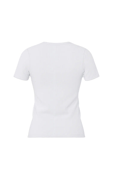 May Tee in Bright White