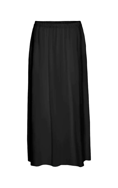 Easy Joy Maxi Skirt in Black