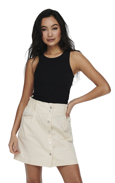 Kenya Rib Tank in Black