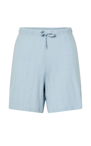Marie Short in Blue Pointelle