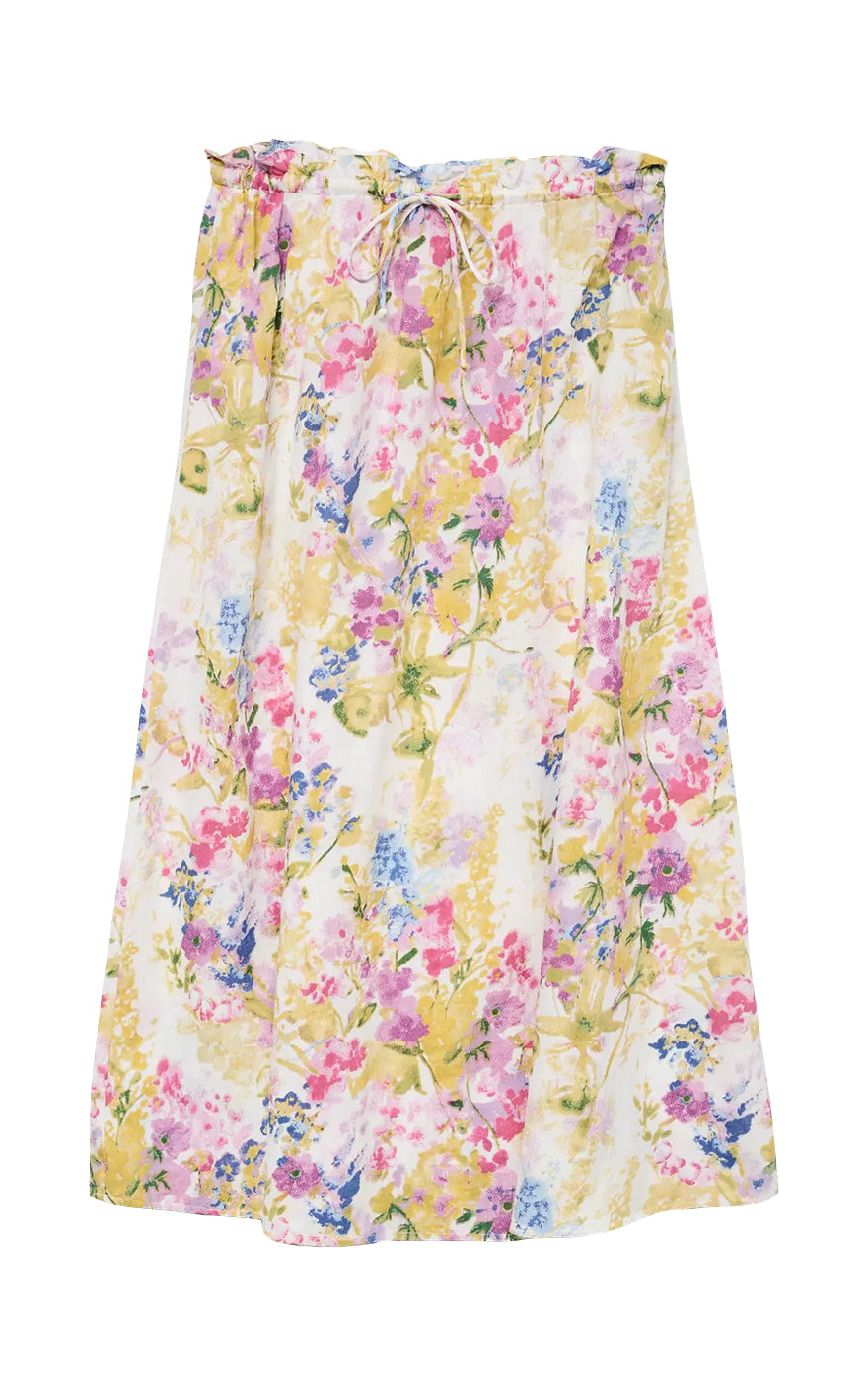 Dicthe Skirt in Snow White with Lucky Print