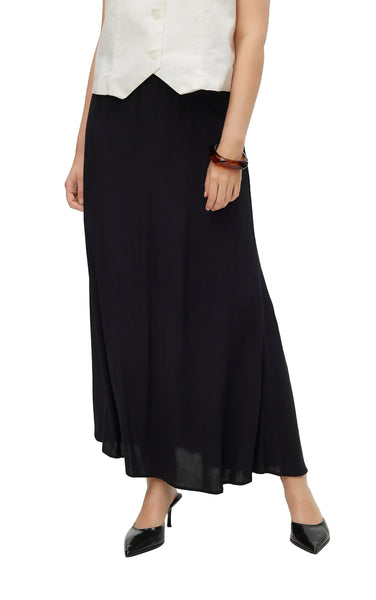 Alba Ankle Skirt in Black