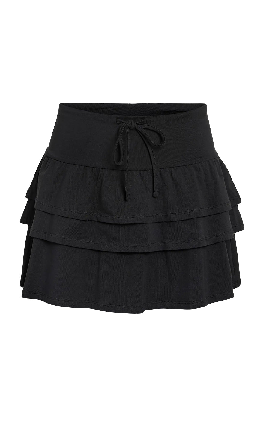 Kesha Frill Skirt in Black