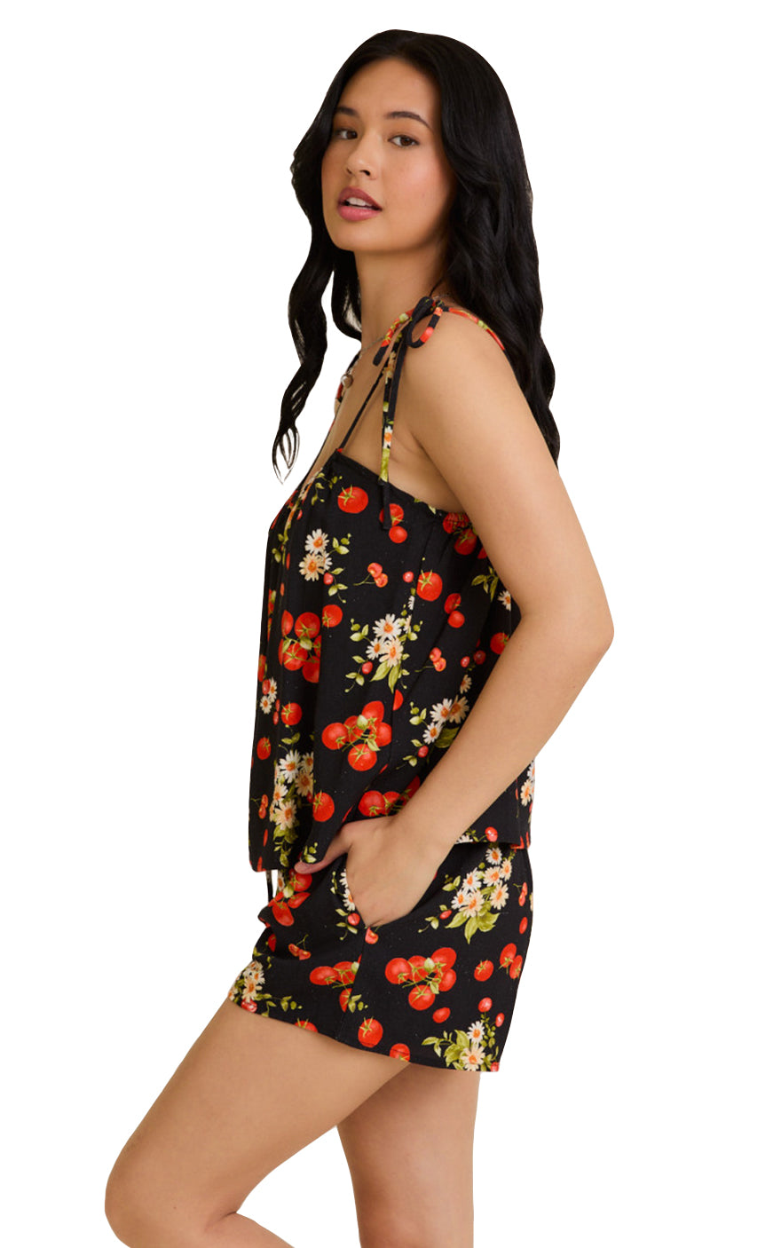 Tomato Shorts in Black