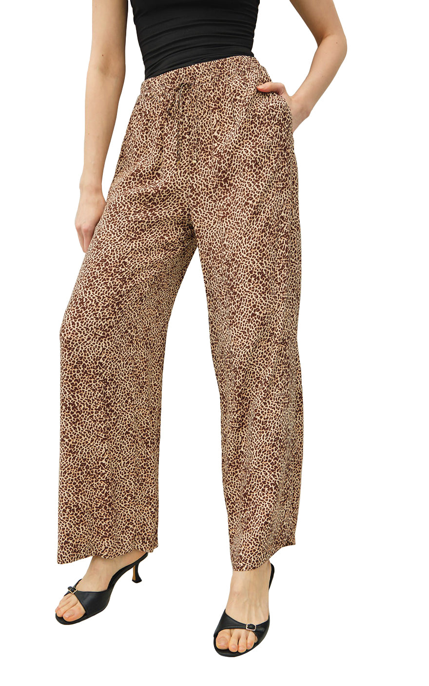 Haley Pants in Leopard