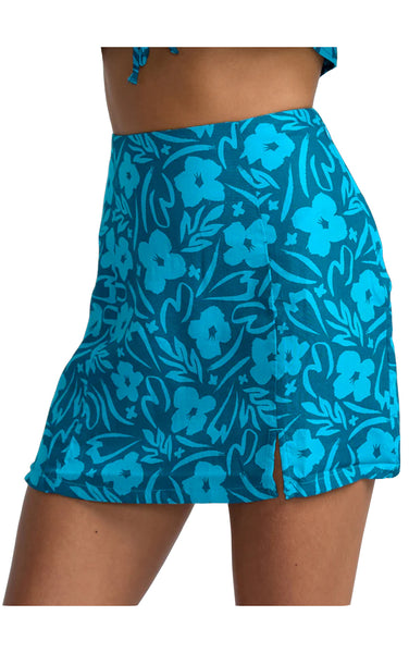 Reform Skirt in Blueberry