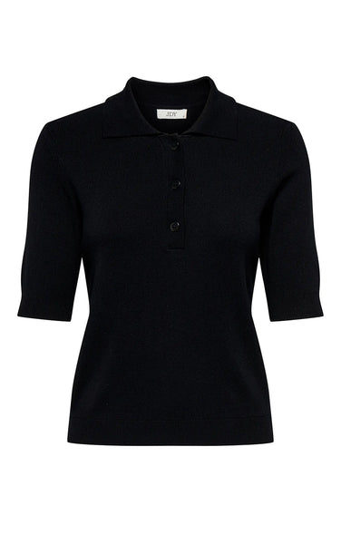 Bloom 2/4 Polo in Black