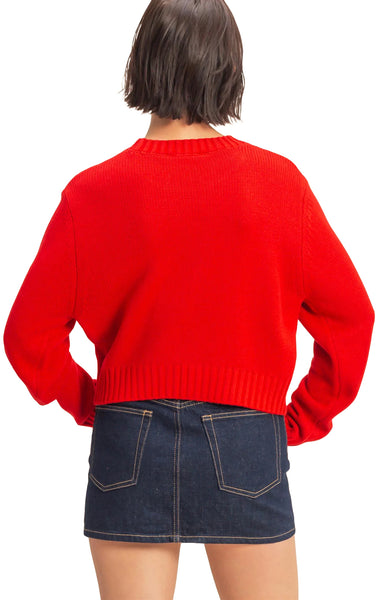 Gianna Sweater in Red