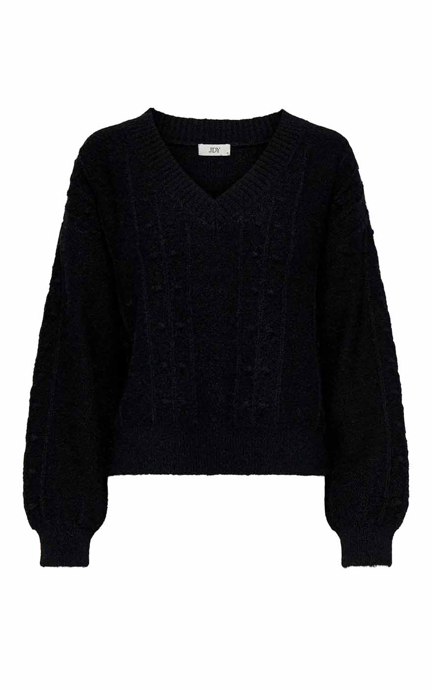 Sigrid V Sweater in Black