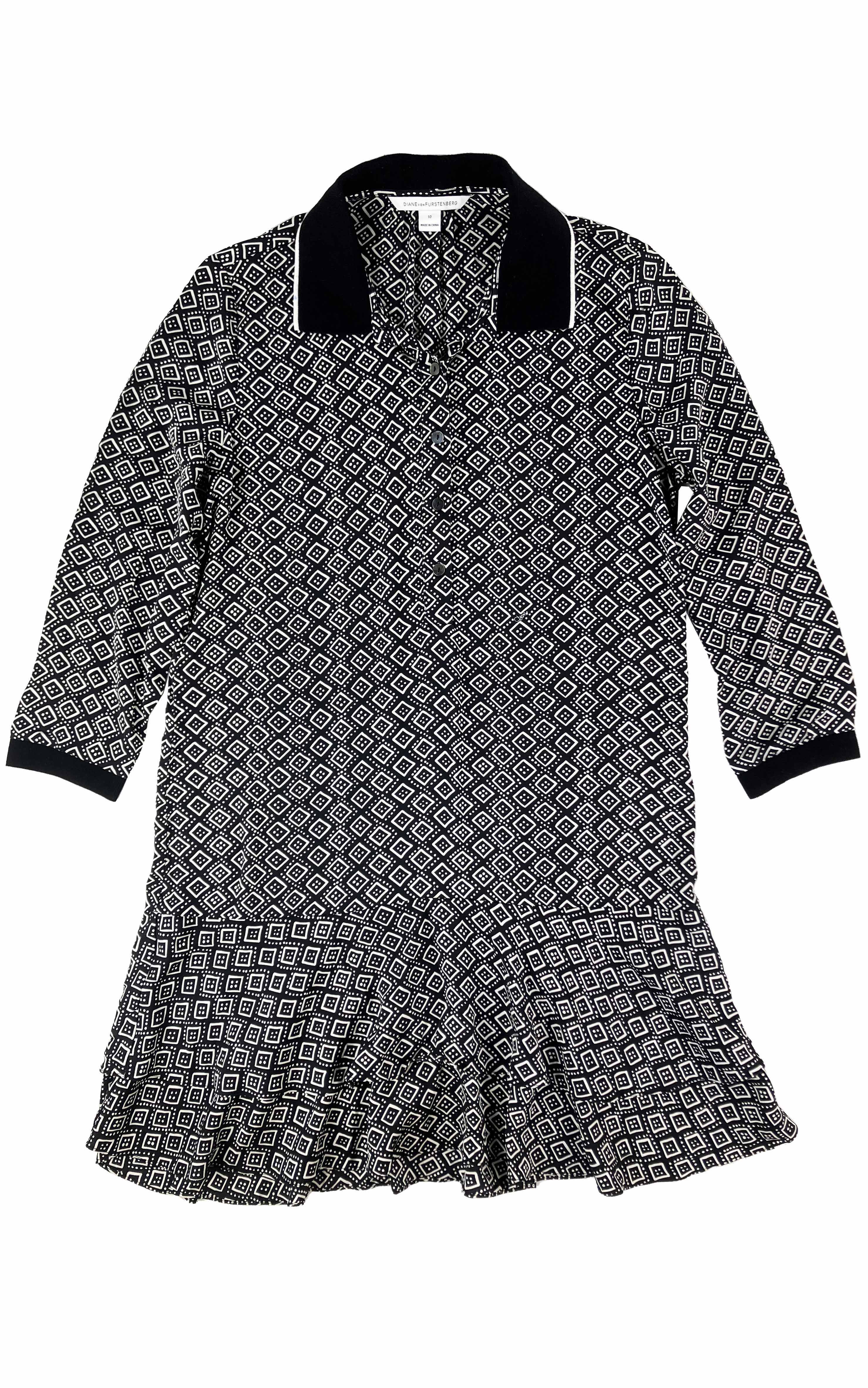 Printed DVF Tennis Dress