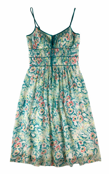 Silk Springtime Dress