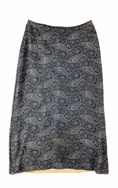 DKNY Paisley Skirt