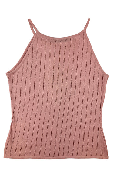 REDValentino Blush Knit Tank