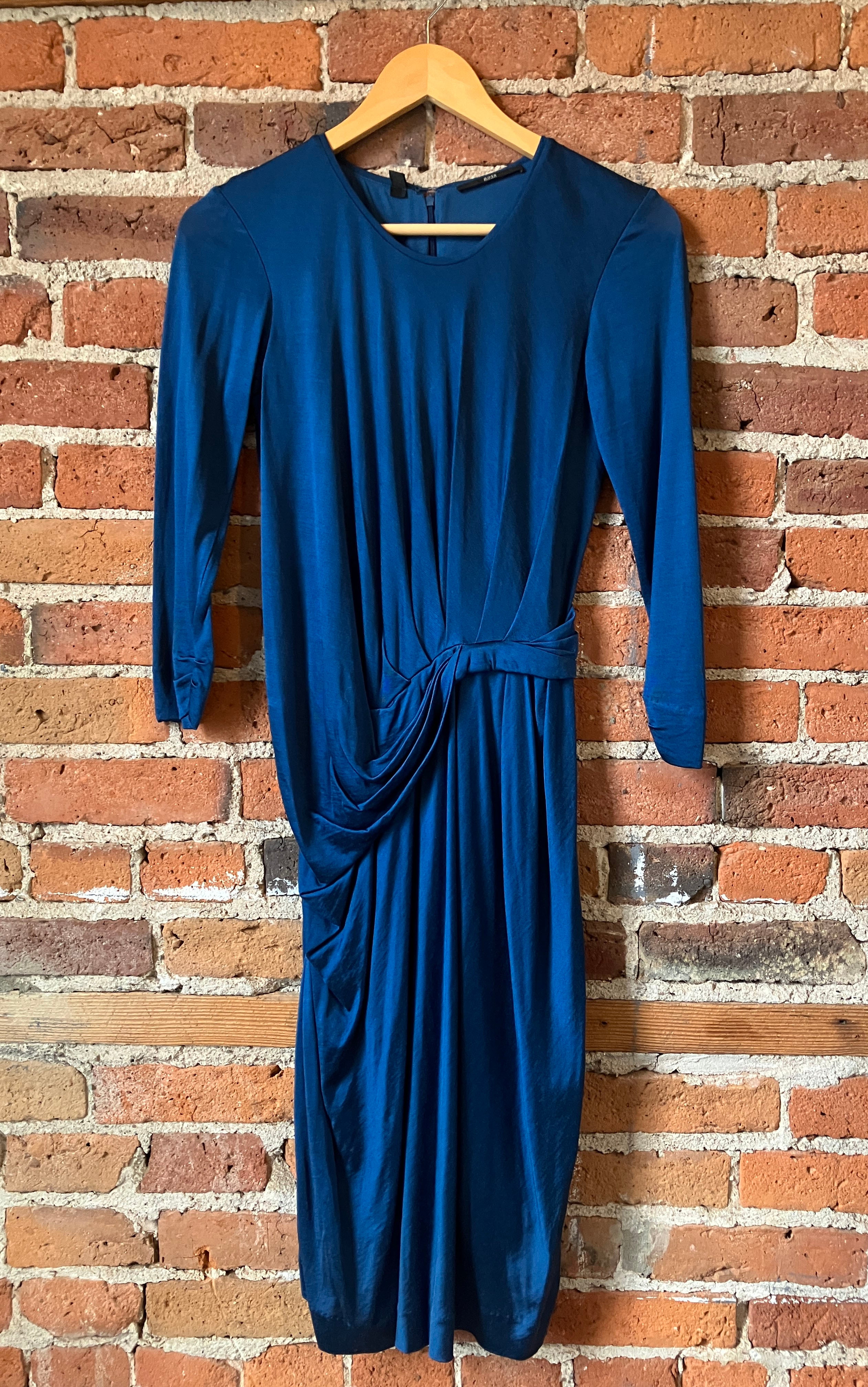 Hugo Boss Pinned + Draped Dress