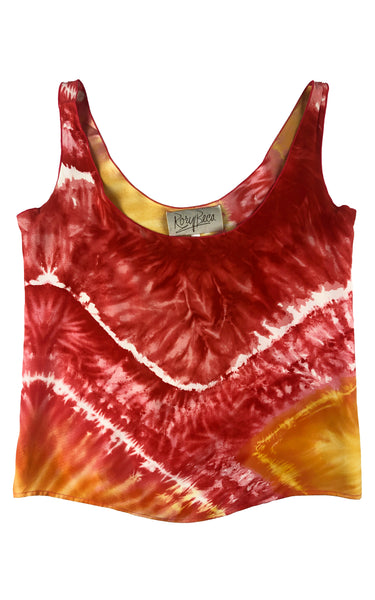 Silk Tie Dye Tank
