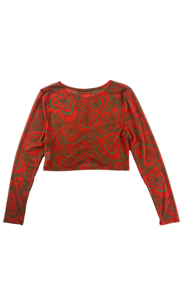 Lisa Says Gah Heart Top