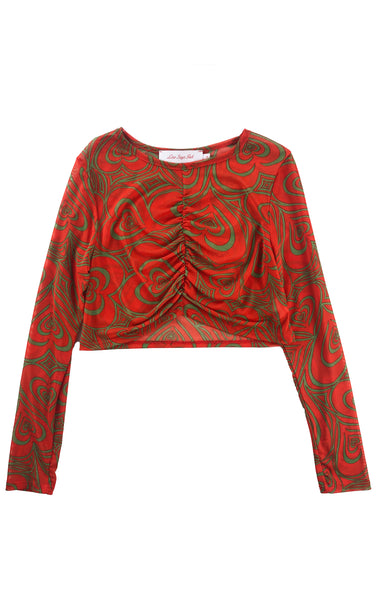 Lisa Says Gah Heart Top