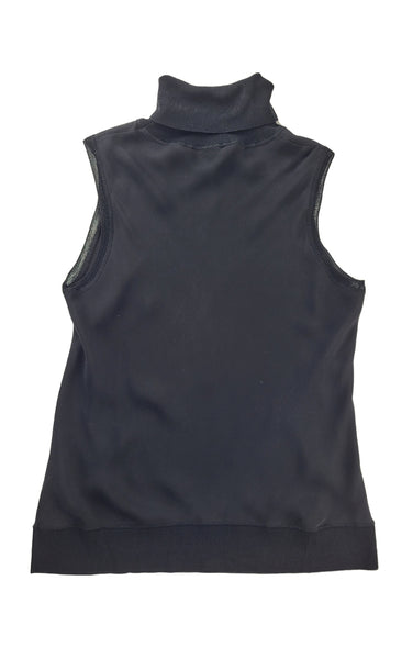 Diaphanous Rollneck Top