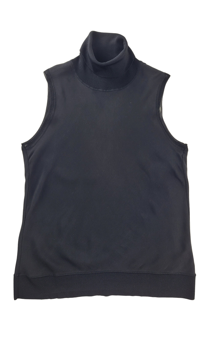 Diaphanous Rollneck Top