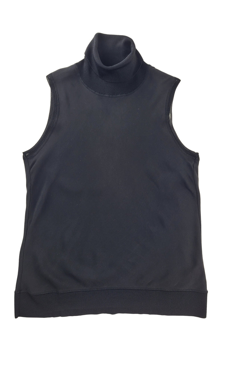Diaphanous Rollneck Top