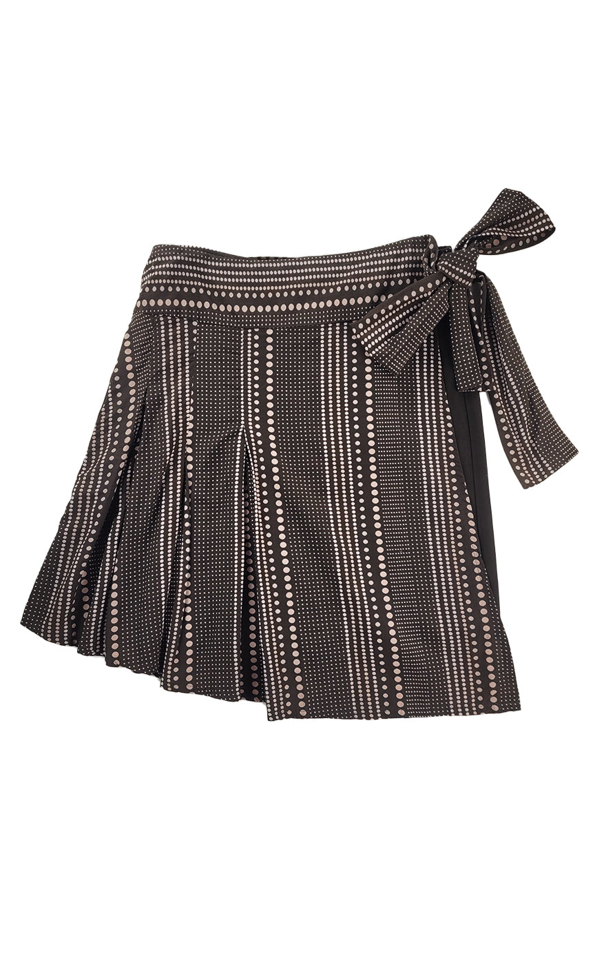 Delightfully Askew Pleated Skirt