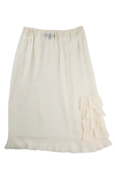 Ethereal Silk Slip Skirt