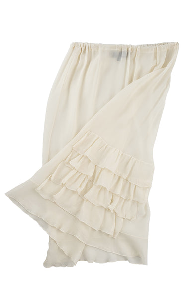 Ethereal Silk Slip Skirt