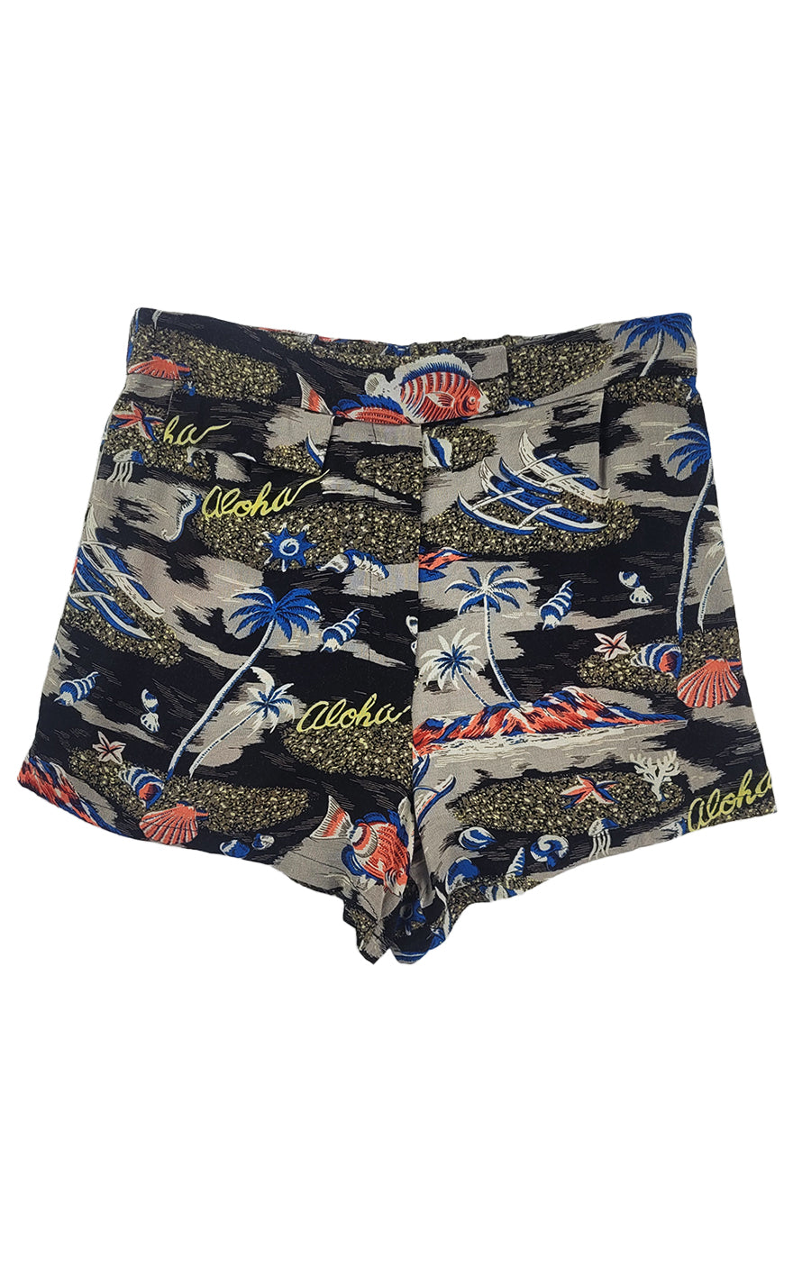 ANNA SUI Aloha Shorts