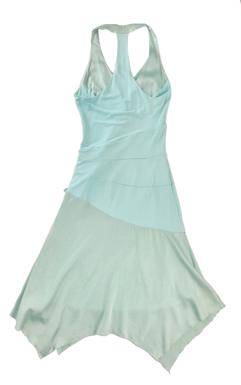 Aquamarine Handkerchief Dress